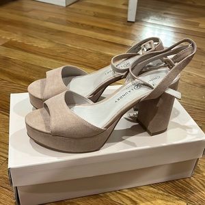 Chinese Laundry | 8 | Dark Nude Suede